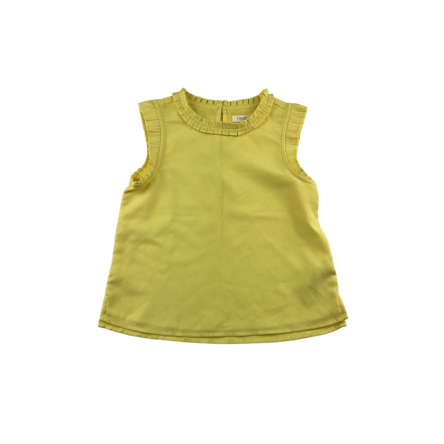 Next Summer Top Age 4 Yellow Sleeveless