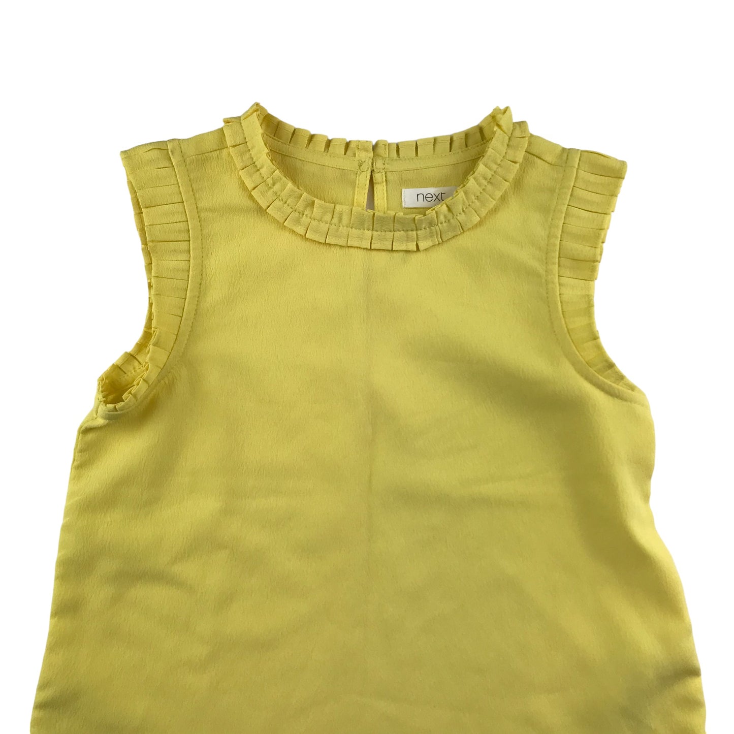 Next Summer Top Age 4 Yellow Sleeveless