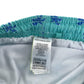 M&S swim trunks 4-5 years blue with palm tree print