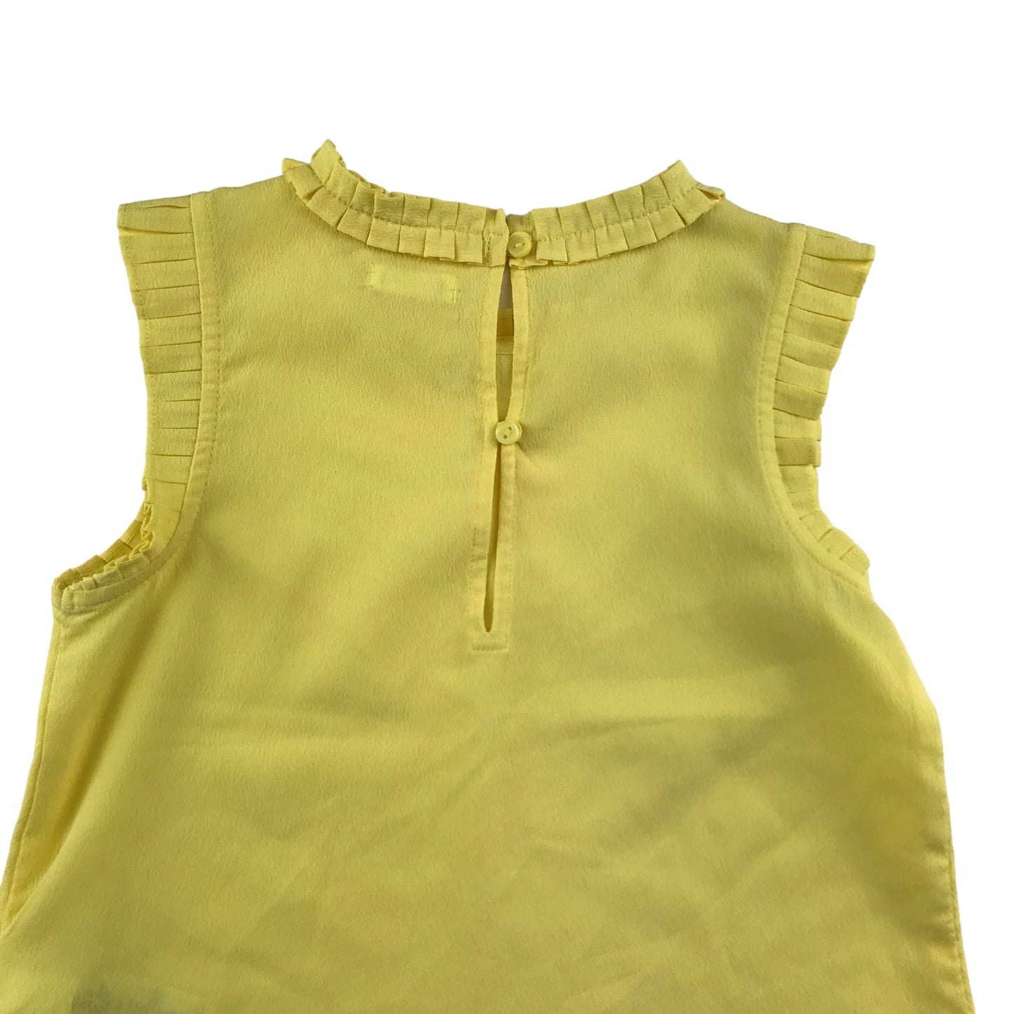 Next Summer Top Age 4 Yellow Sleeveless