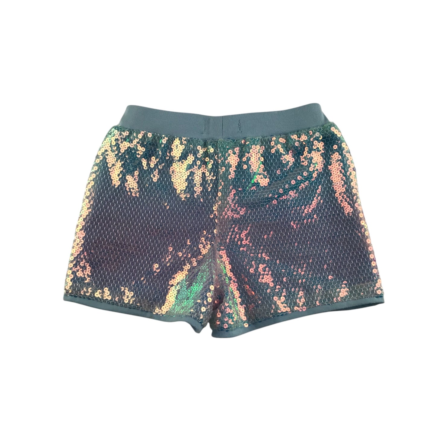 Primark shorts 4-5 years blue sparkly sequin