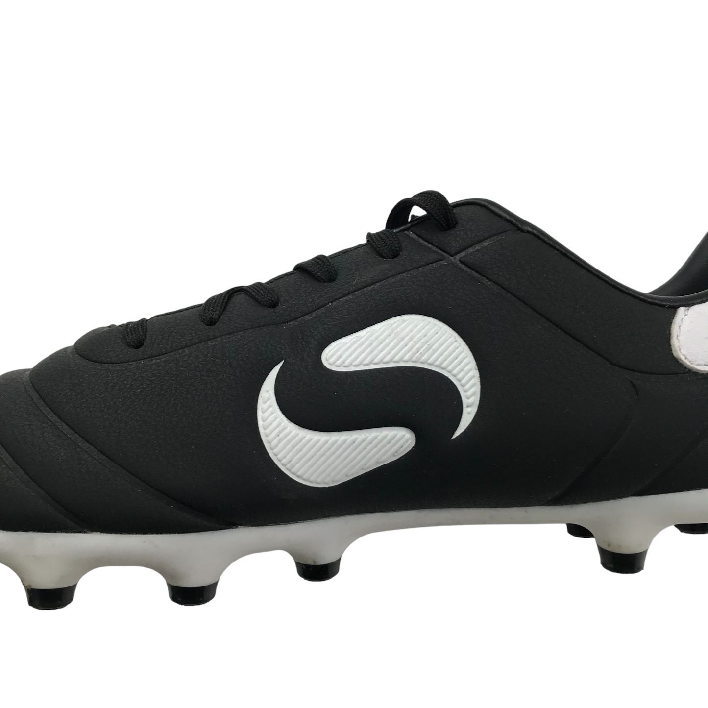 Sondico Black and White Football Boots Shoe Size 5