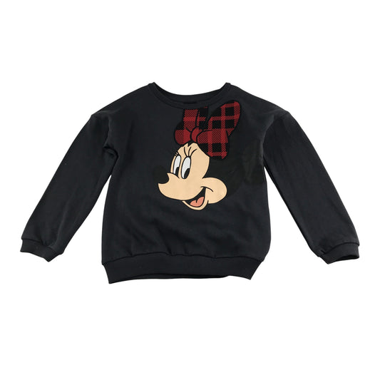 F&F Sweater 5-6 years grey mini mouse graphic print