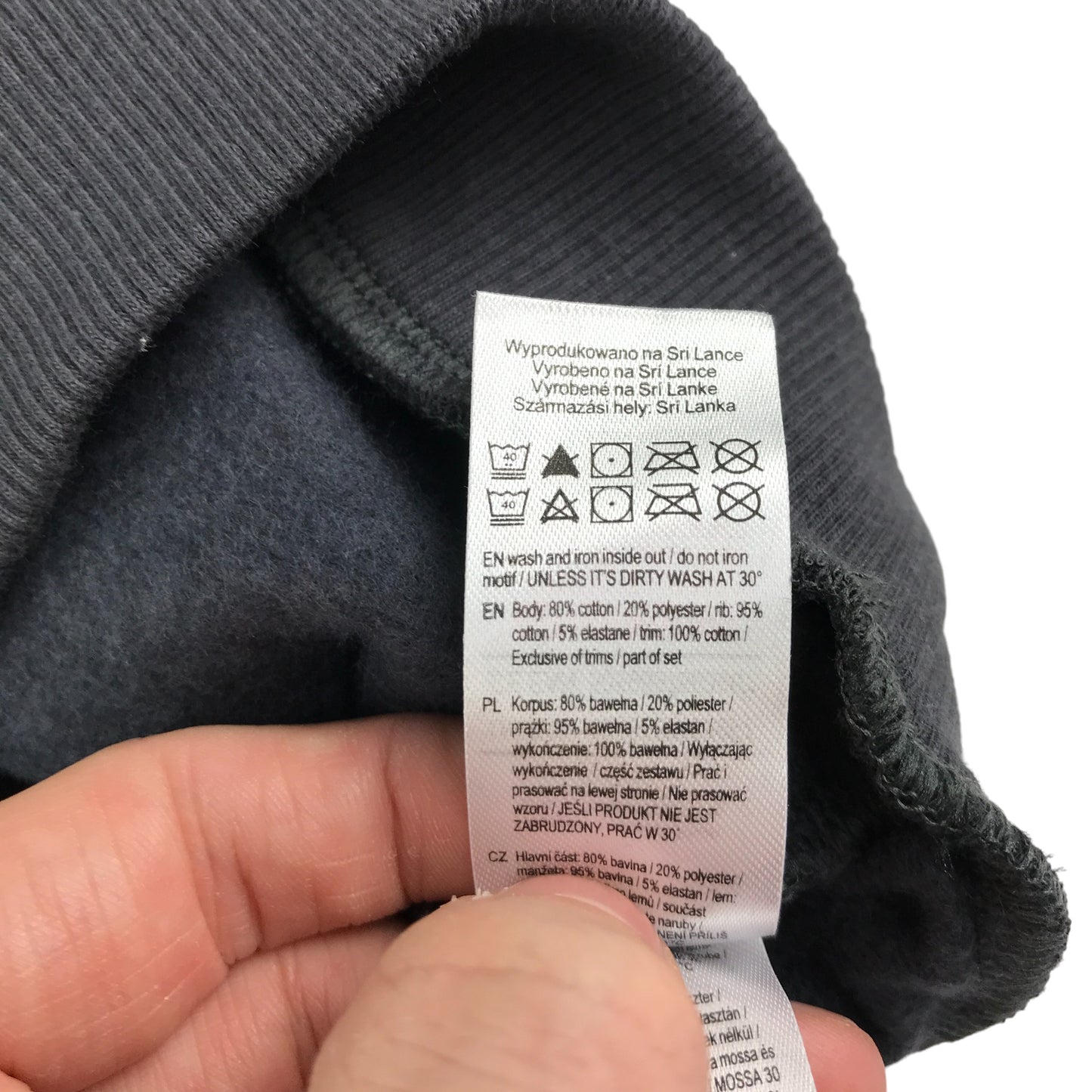 F&F Sweater 5-6 years grey mini mouse graphic print