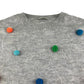 George jumper women's size 16-18 grey with bobble detail