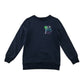 Nutmeg sweater 7-8 years navy gaming graphic design print
