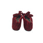 Dolce Gabbana Pumps Shoe Size 1 Red Velvet Flat Ballerina Shoes