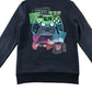 Nutmeg sweater 7-8 years navy gaming graphic design print
