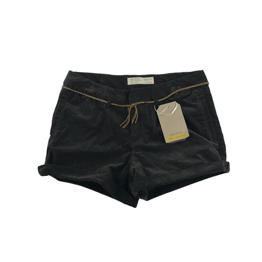 Zara shorts 7-8 years charcoal corduroy