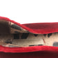 Dolce Gabbana Pumps Shoe Size 1 Red Velvet Flat Ballerina Shoes