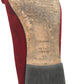 Dolce Gabbana Pumps Shoe Size 1 Red Velvet Flat Ballerina Shoes