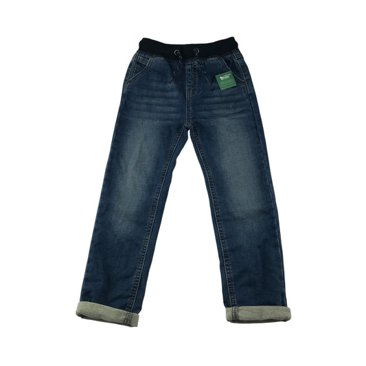 Matalan jean 5-6 year blue denim elasticated waist