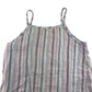 George Top Age 12 Lilac Stripy Summer Tank Top