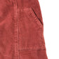 George Skirt Age 5 Burnt Rusty Red Corduroy