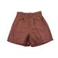 F&F shorts 8-9 years burnt light red high waist