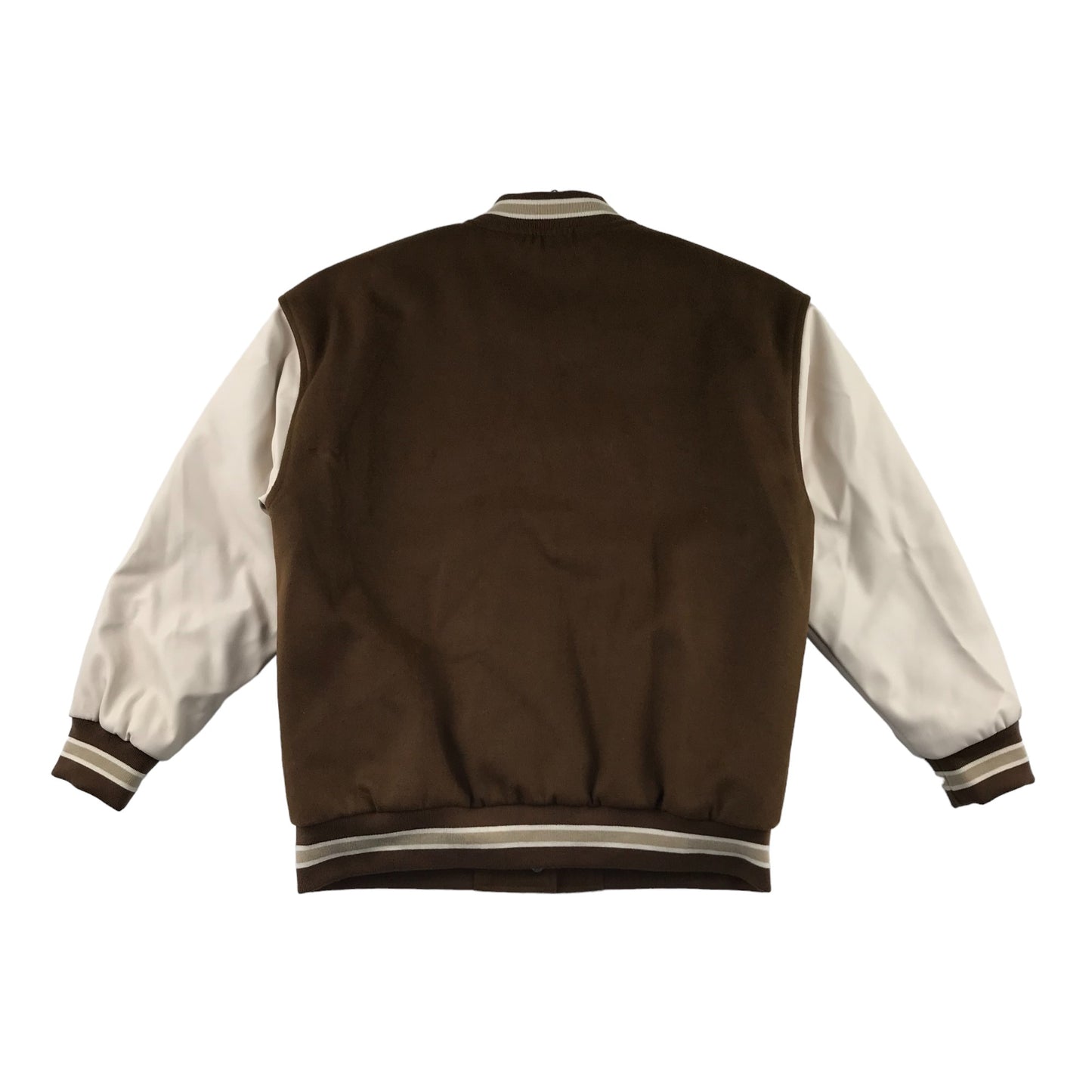 Zara bomber jacket 9-10 years brown and white relaxed fit