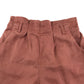 F&F shorts 8-9 years burnt light red high waist