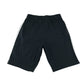 Adidas sports short 13-14 years black with white detailing 3 strips and logo