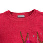 Matalan festive jumper 5-6 years red reindeer sequin graphic