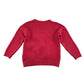 Matalan festive jumper 5-6 years red reindeer sequin graphic