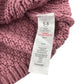 George Cardigan 5-6 years pink cable knitwear with round neckline