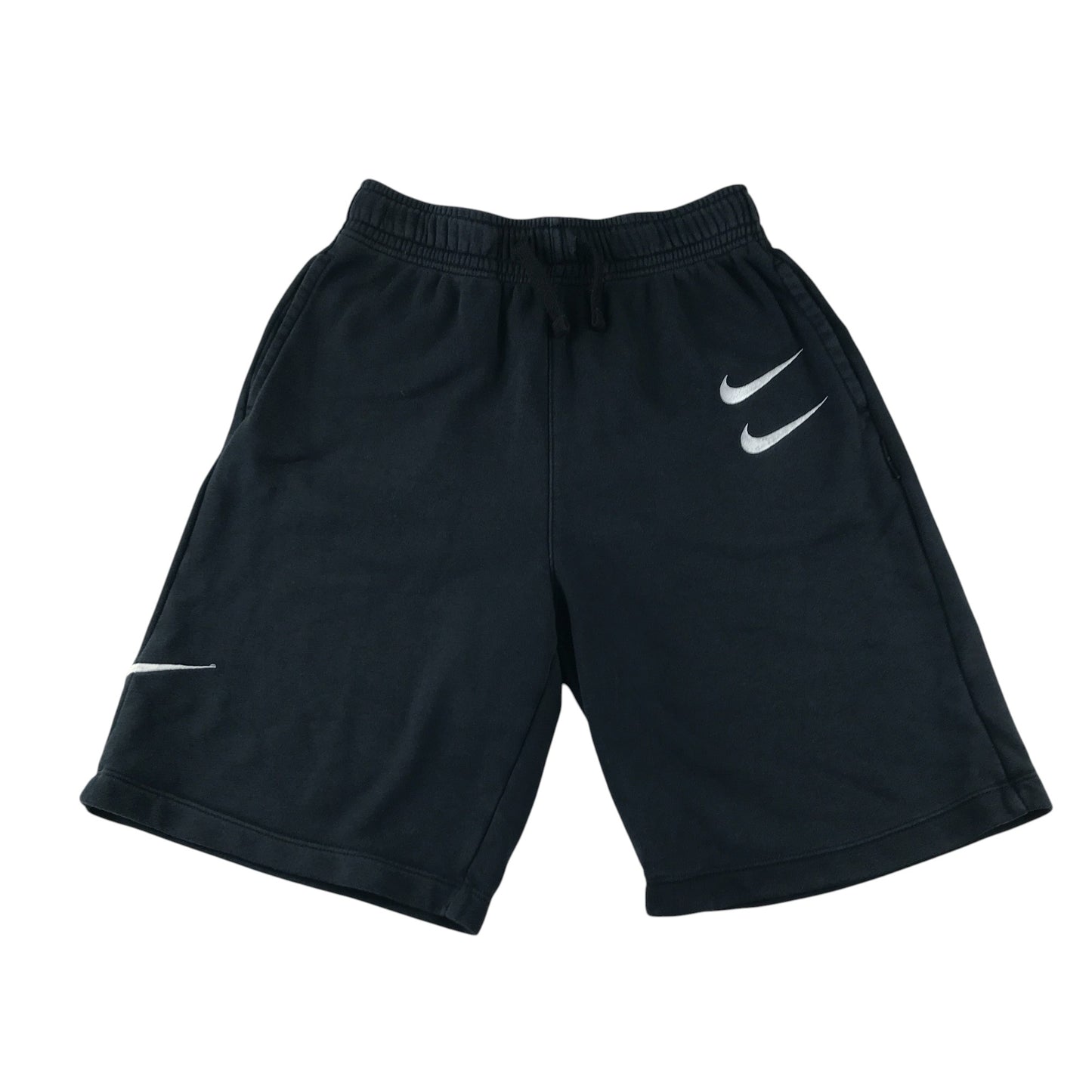 Nike sports short 13-14 years black with logos international goddess of victory