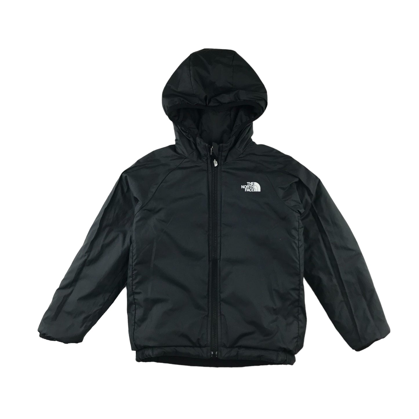 The North Face jacket 4-5 years Black hooded reversible