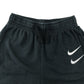 Nike sports short 13-14 years black with logos international goddess of victory