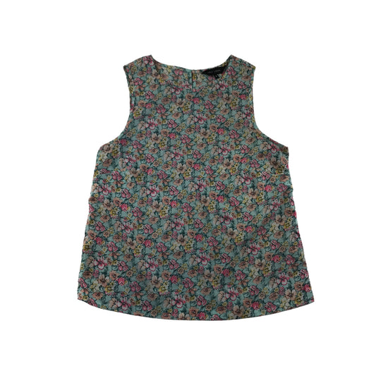 New Look Top Women's Size 8 Multicoloured Floral Print Top