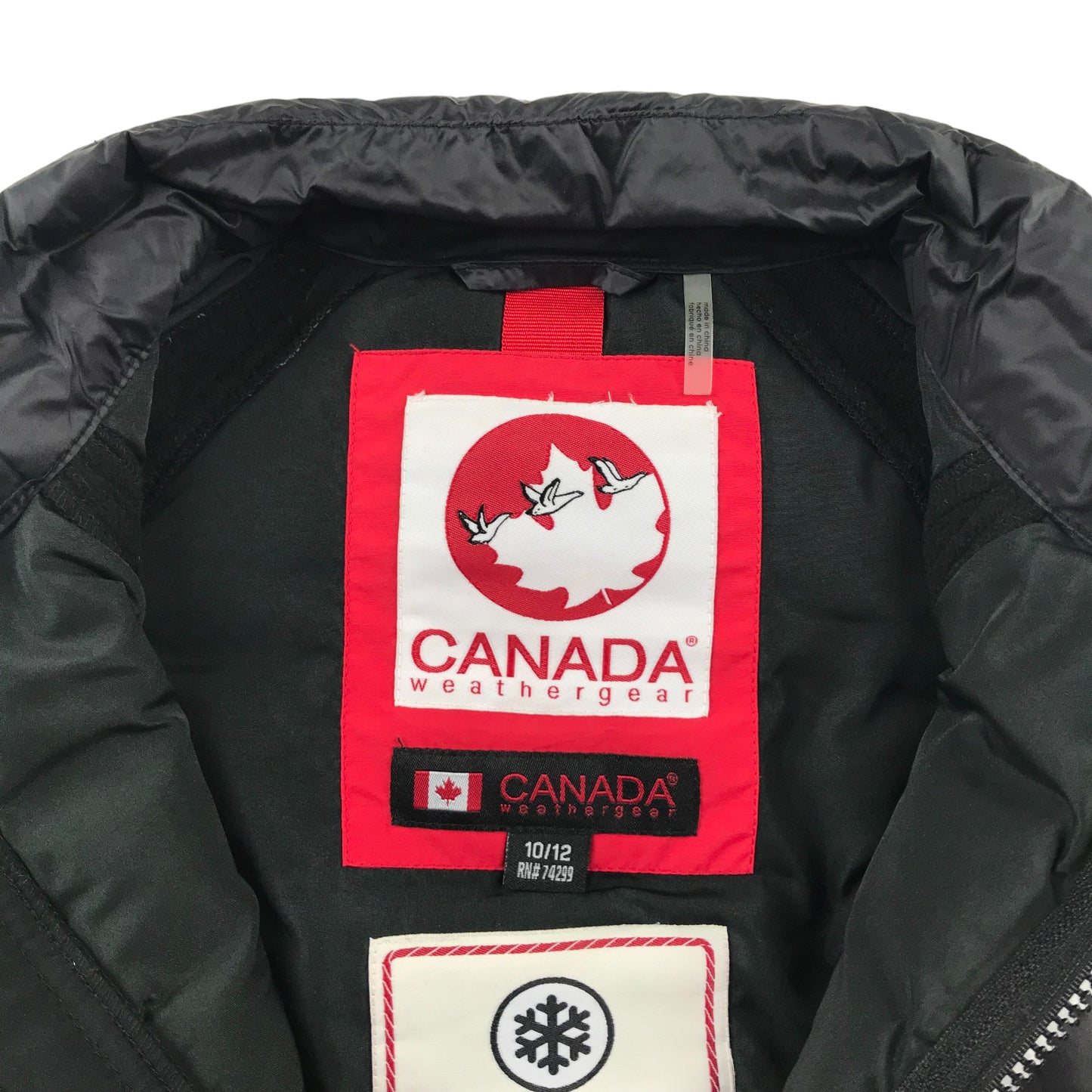 Canada Weather Gear jacket 10-12 years black light puffer