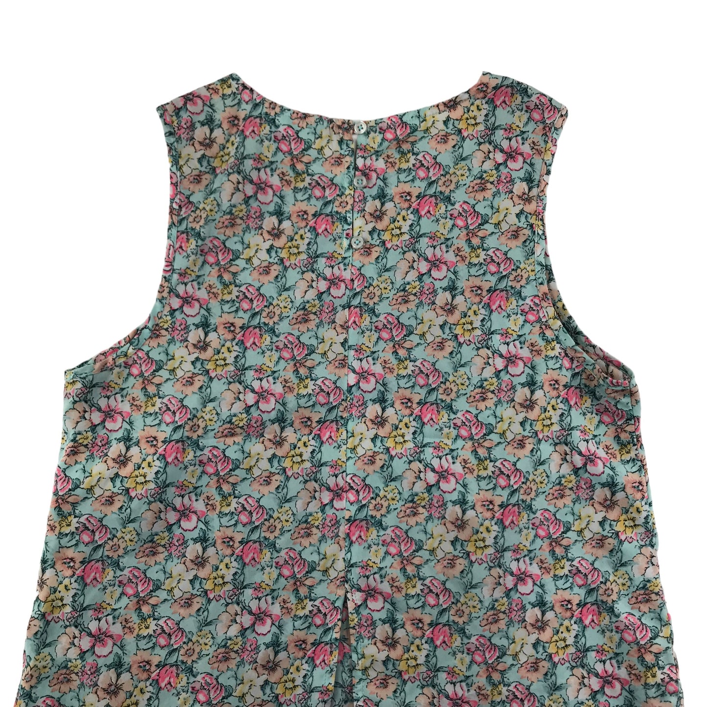 New Look Top Women's Size 8 Multicoloured Floral Print Top