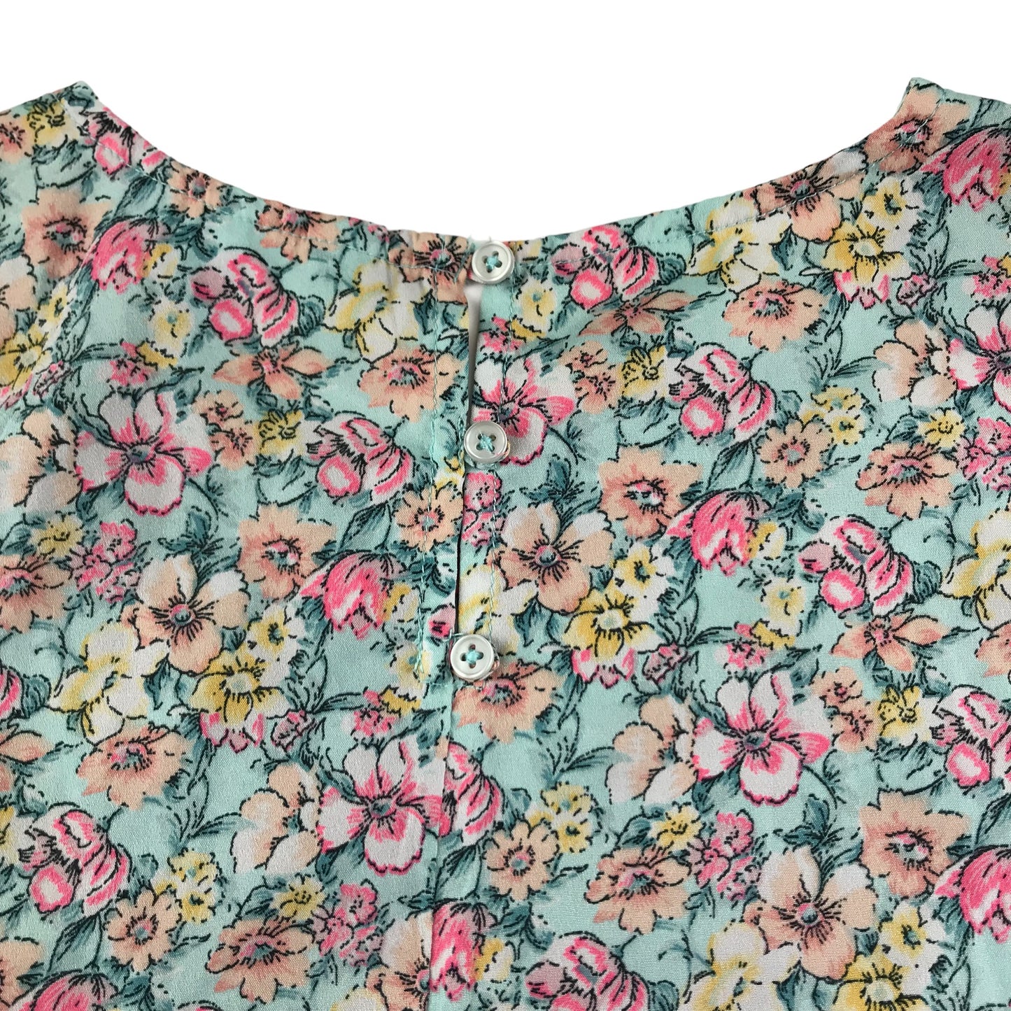 New Look Top Women's Size 8 Multicoloured Floral Print Top