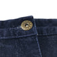 John Lewis Skirt Age 6 Navy Blue Corduroy