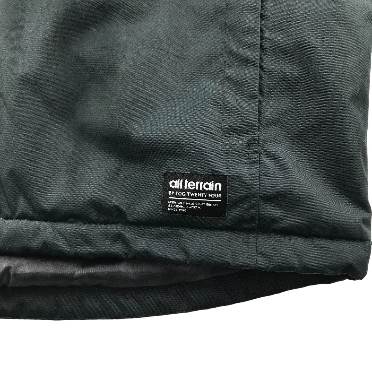 Tog24 jacket 11-12 years charcoal warm with snow stopper