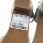 Spot on heels shoe size UK 13 junior silver sparkly gem covered two part kitten heel sandals