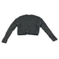 Zara Jumper 9-10 years grey cable knitwear pattern cropped