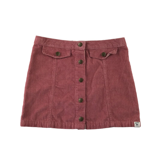 Mantaray Skirt Age 10 Vintage Pink Corduroy Cotton