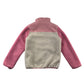 M&Co fleece 11-12 years pink and white long sleeve full zipper