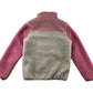 M&Co fleece 11-12 years pink and white long sleeve full zipper