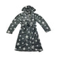 F&F dressing gown 11-12 years grey with stars