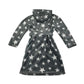F&F dressing gown 11-12 years grey with stars