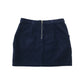 Forever 21 Skirt Size Womens M Navy Blue Corduroy Cotton