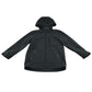Zara Light Jacket 8-9 years black plain full zipper soft shell