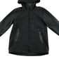 Zara Light Jacket 8-9 years black plain full zipper soft shell