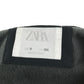 Zara Light Jacket 8-9 years black plain full zipper soft shell