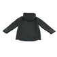 Zara Light Jacket 8-9 years black plain full zipper soft shell
