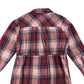 M&Co Kids dress 5-6 years red and pink checked shirt style