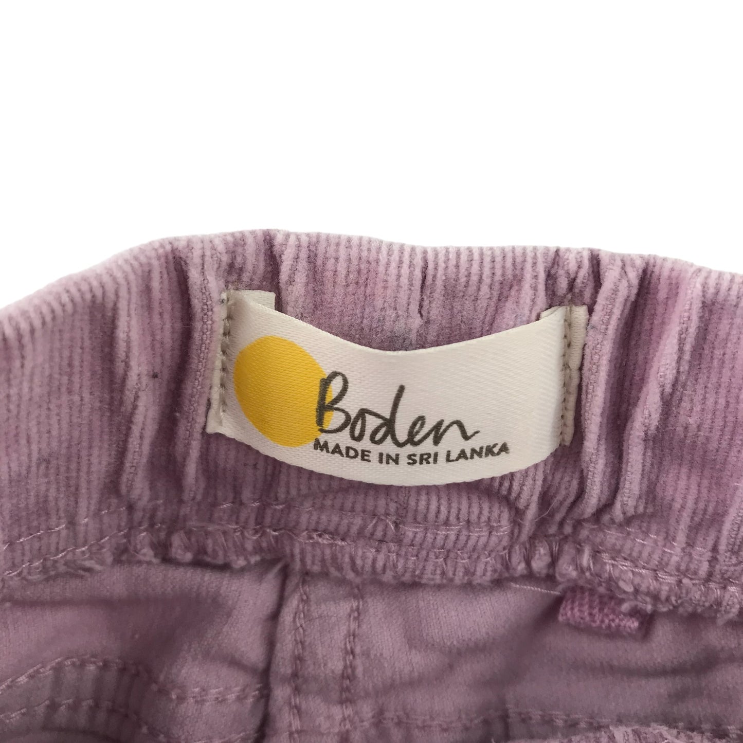 Mini Boden Jeggings Age 5 Lilac Corduroy Trousers