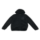 Next Teddy Fleece Jacket 10-11 Years Black Hooded