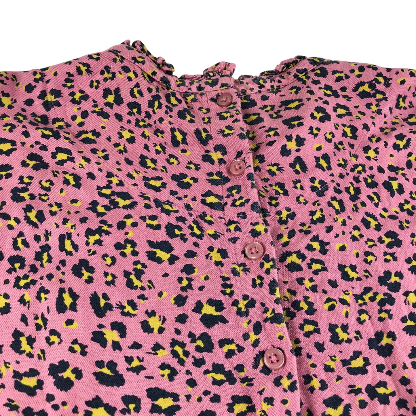 M&S Kids dress 13-14 years pink animal print